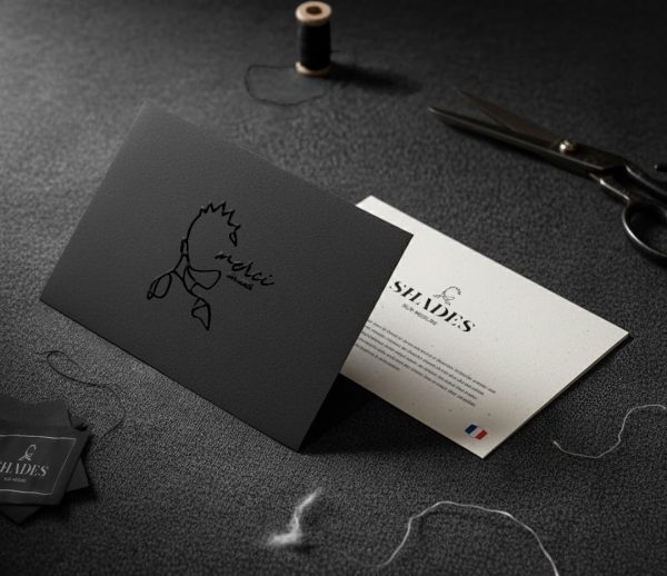 Shades - carton remerciement